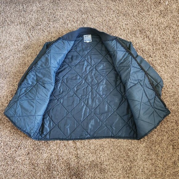 Quilted Bomber Jacket Vintage Dickson Outdoor USA Retro Sportswear Workwear - Picture 3 of 8